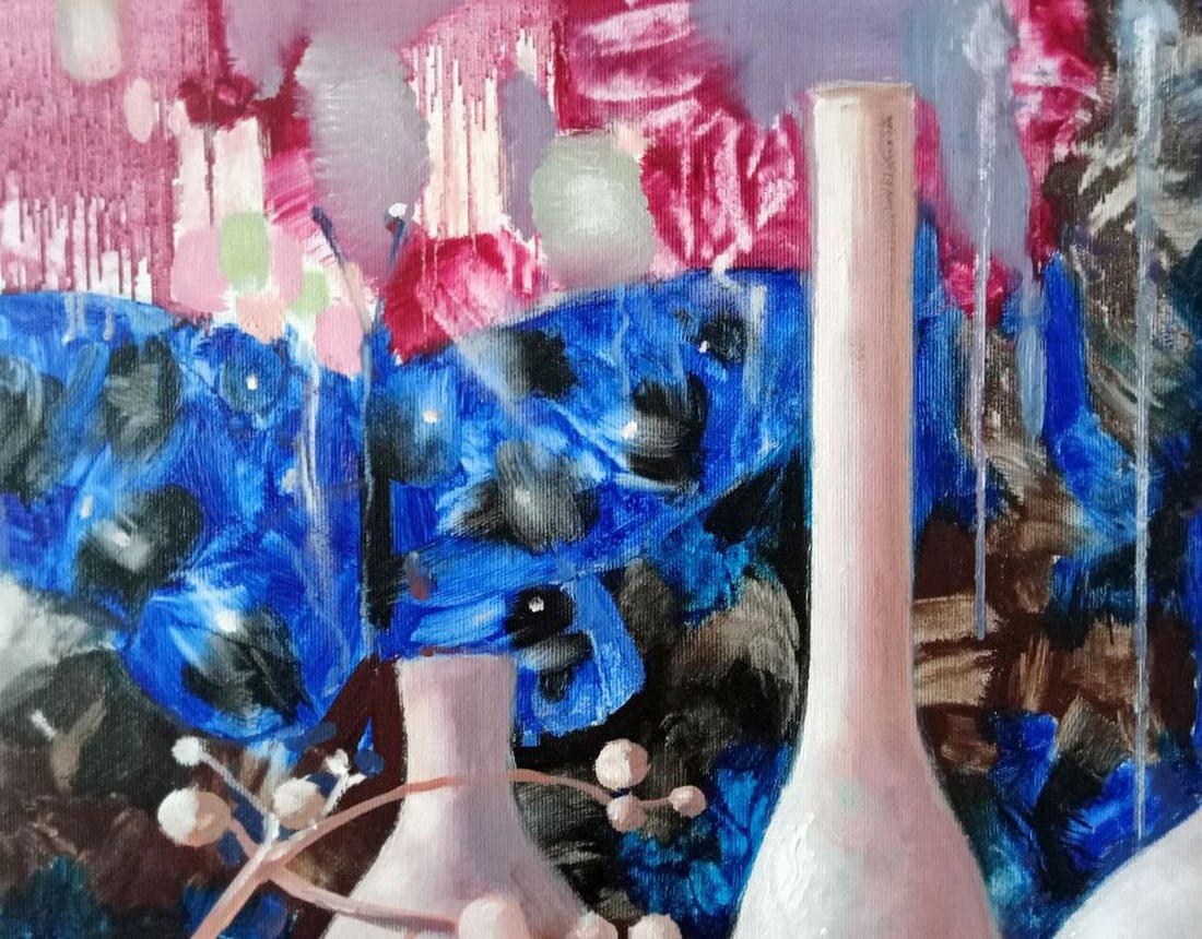 Abstract oil painting Still life Anatoly Borisovich Tarabanov - 4