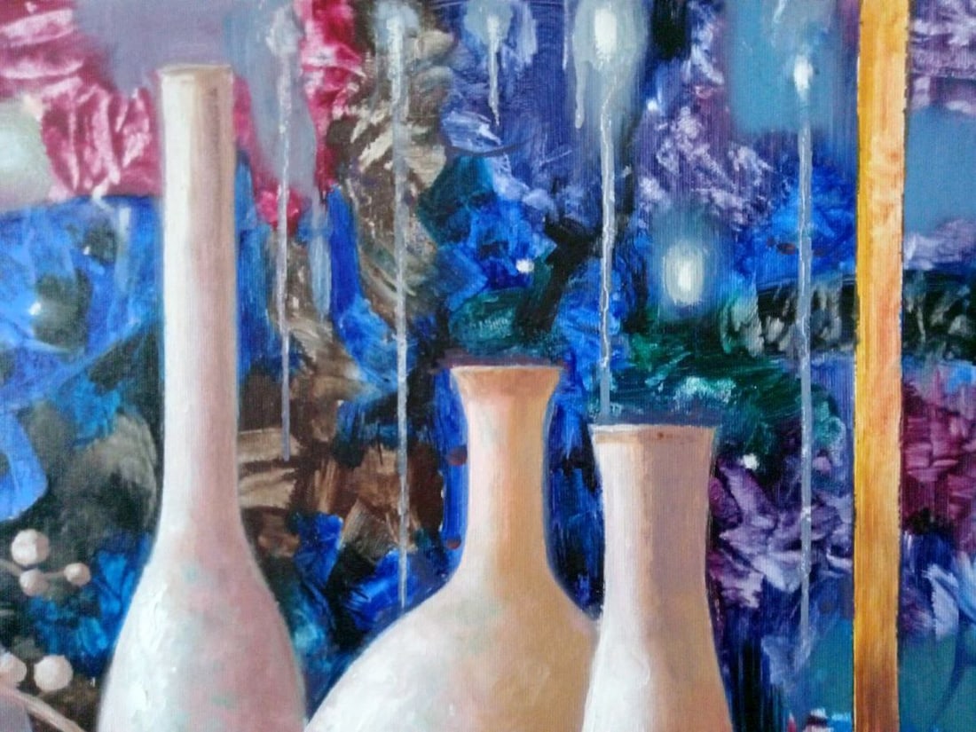 Abstract oil painting Still life Anatoly Borisovich Tarabanov - 6