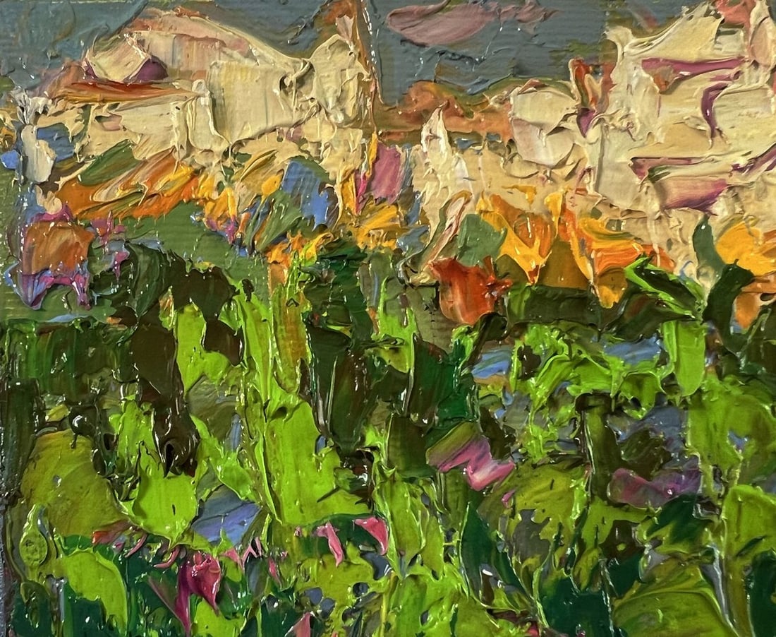 Oil painting The dynamic rhythm of the city Oleksiy Ivanyuk - 7