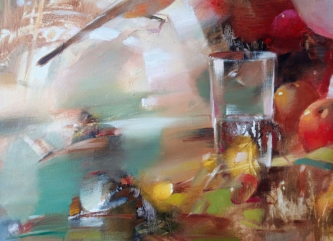 Abstract oil painting Bright morning Anatoly Tarabanov - 5