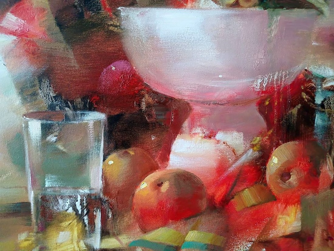 Abstract oil painting Bright morning Anatoly Tarabanov - 8