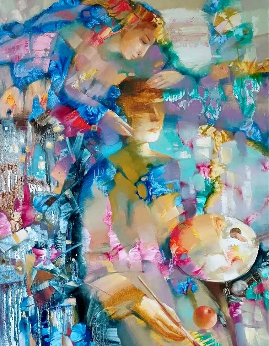 Abstract oil painting Inspiration Anatoly Tarabanov (1 of 10)