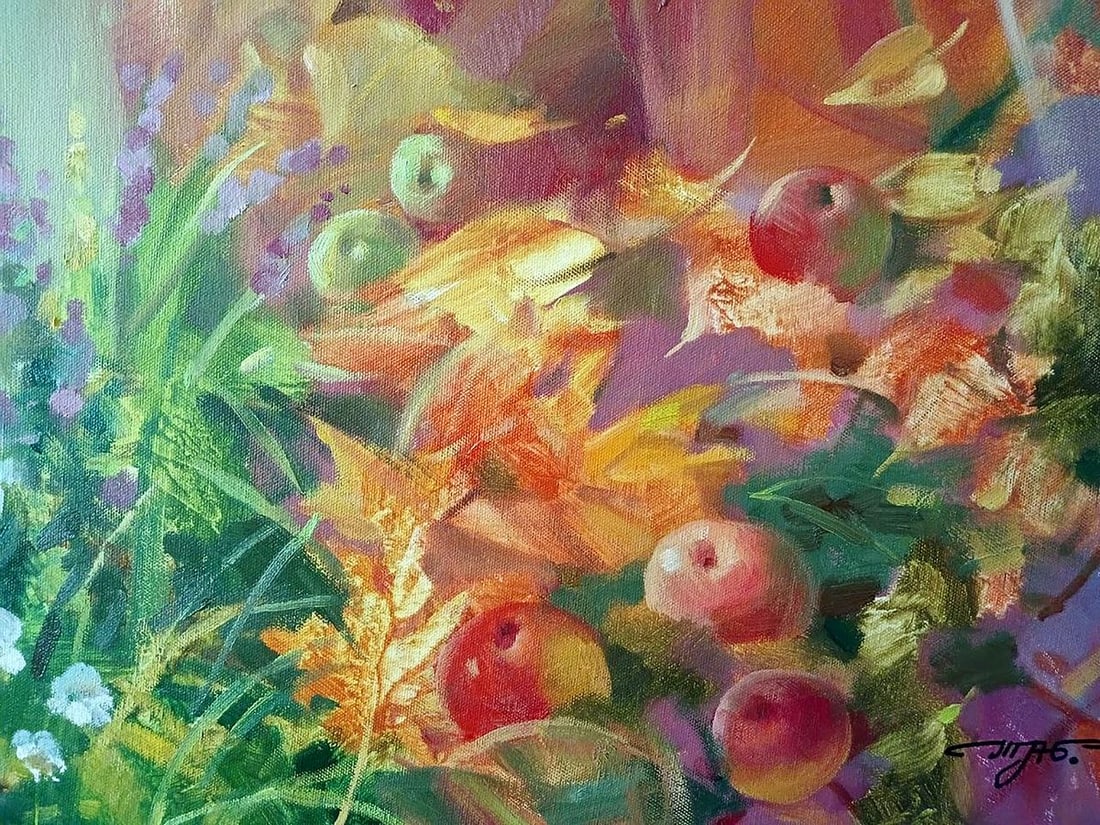 Abstract oil painting Seasons Anatoly Tarabanov - 12