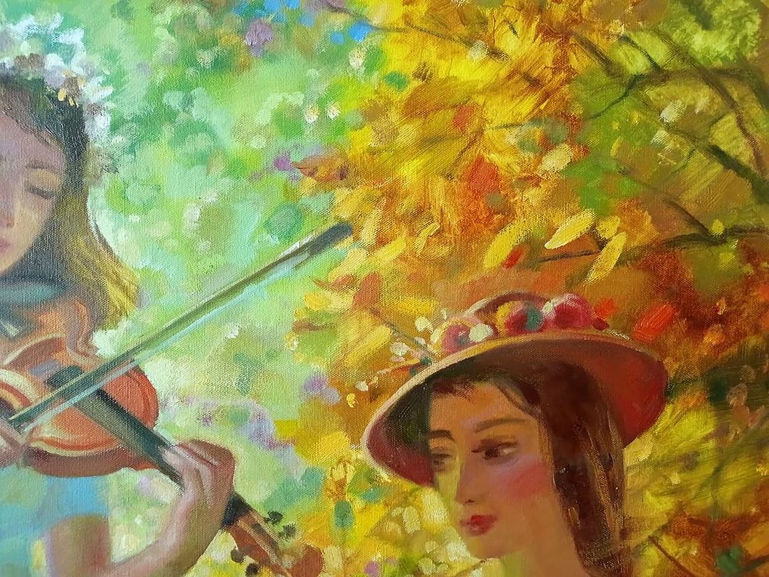 Abstract oil painting Seasons Anatoly Tarabanov - 6