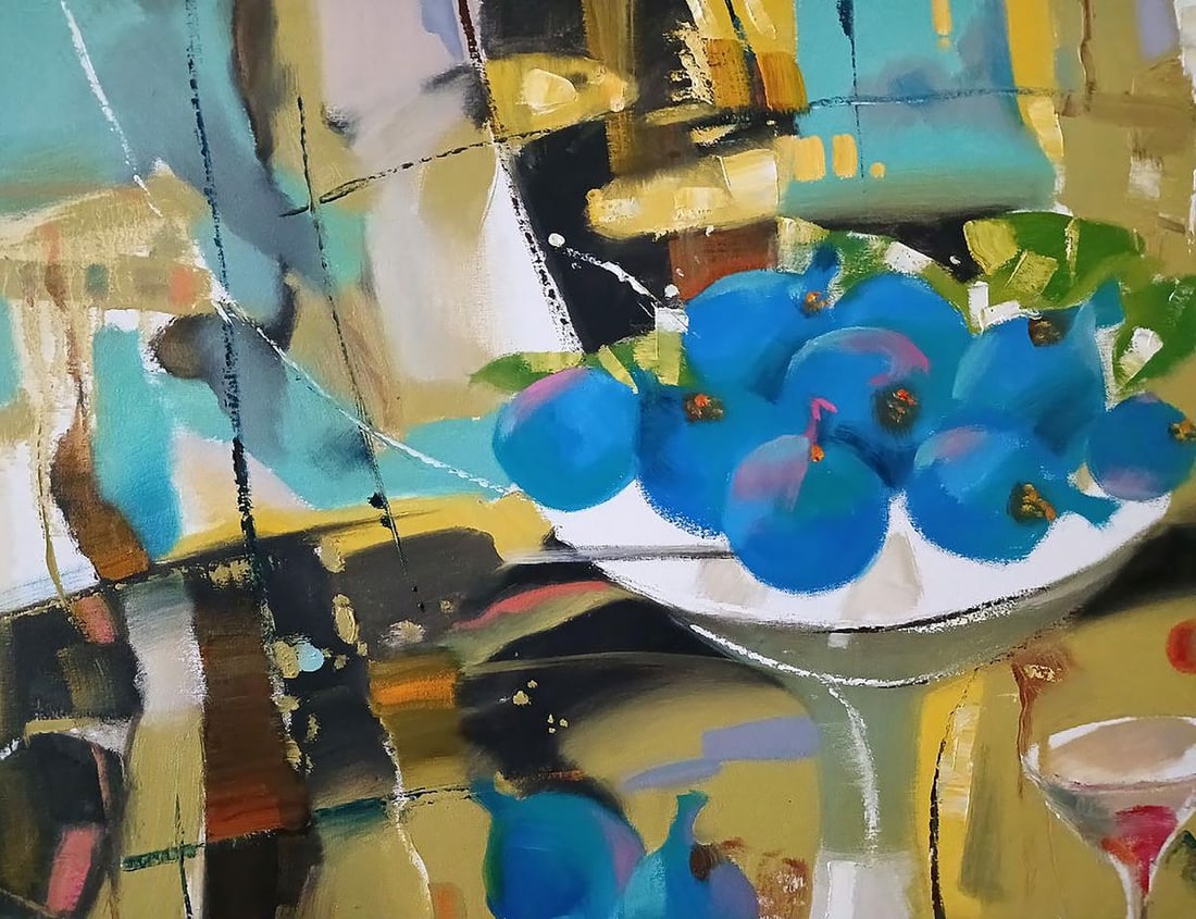 Abstract oil painting Sweet Still Life Anatoly Tarabanov - 4