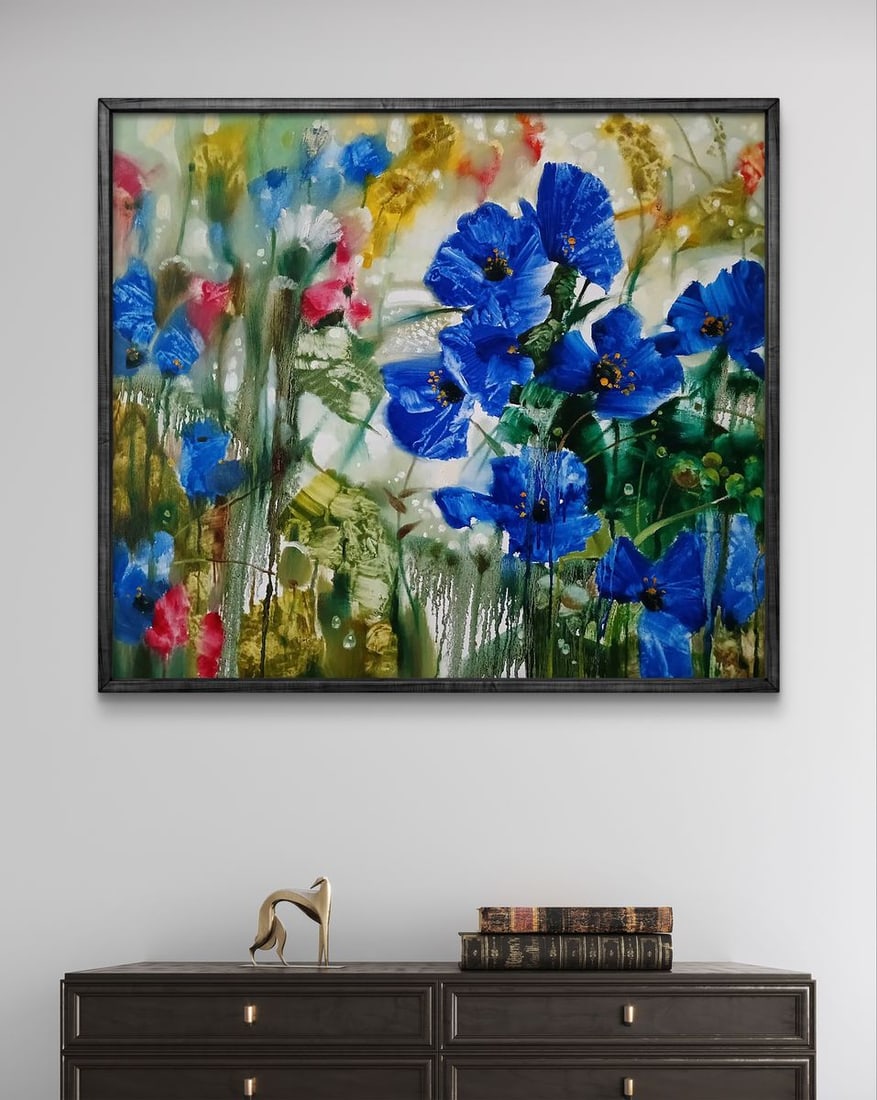 Abstract oil painting Morning dew Anatoly Tarabanov - 2
