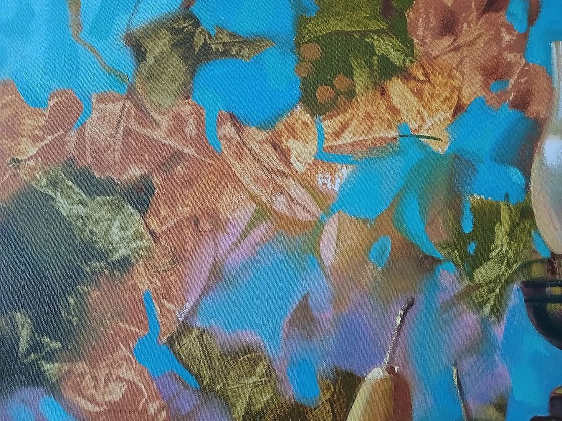Abstract oil painting Autumn still life Anatoly Tarabanov - 4