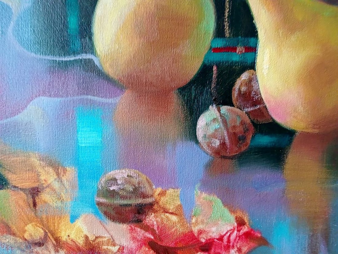 Abstract oil painting Autumn still life Anatoly Tarabanov - 9