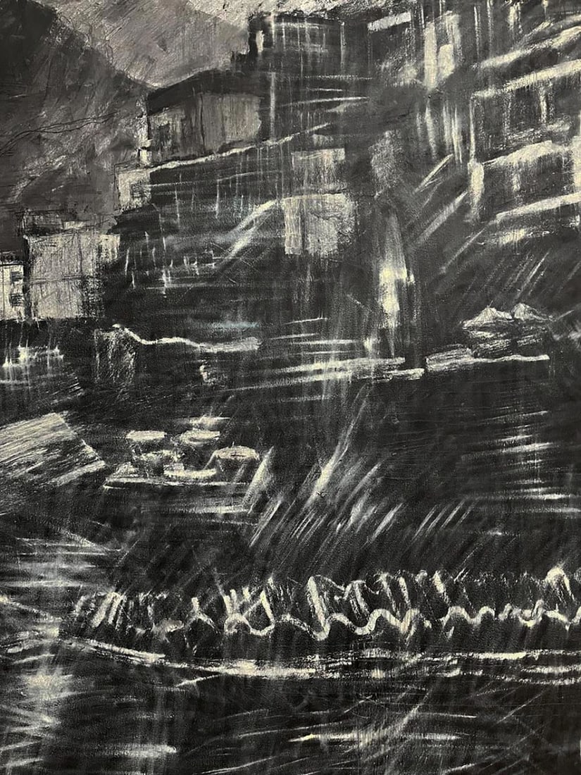 Oil painting City Twilight Serhiy Kovalev - 6