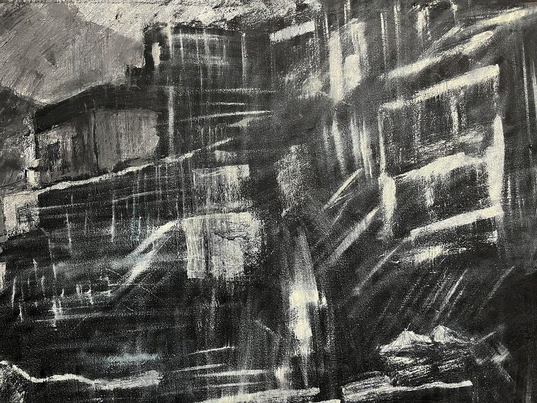 Oil painting City Twilight Serhiy Kovalev - 9