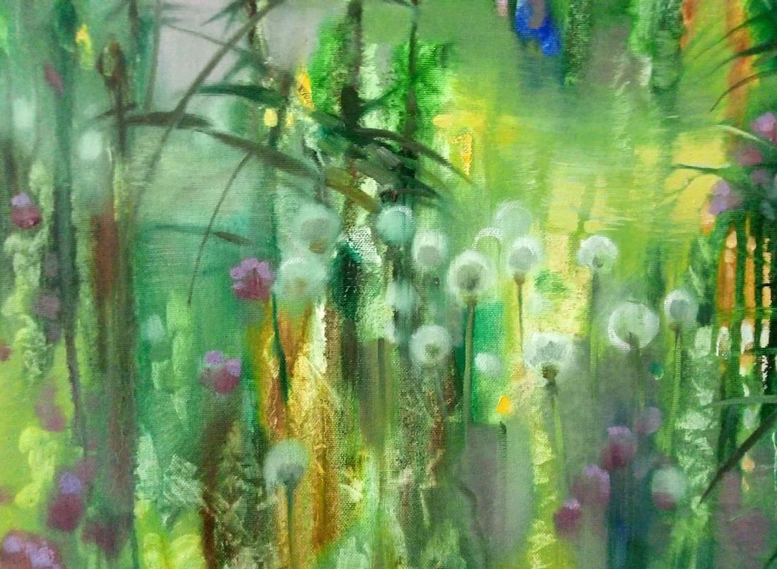 Abstract oil painting Breeze Borisovich Tarabanov - 2