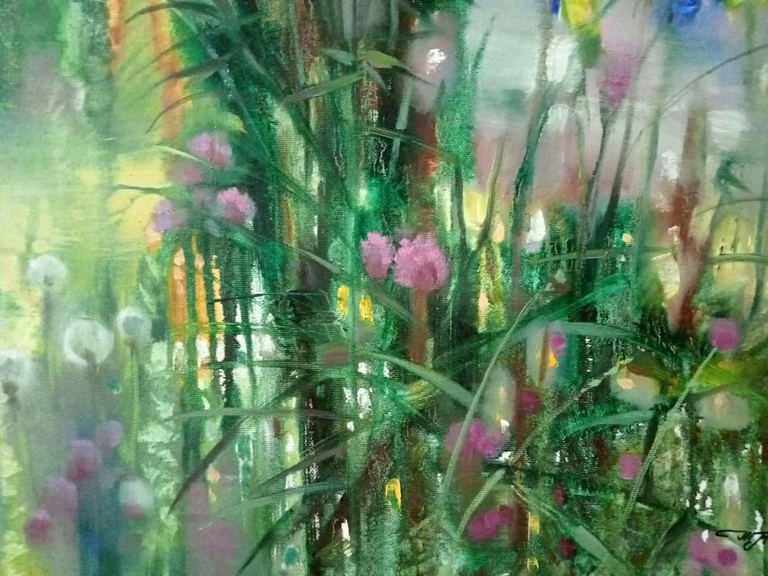 Abstract oil painting Breeze Borisovich Tarabanov - 4