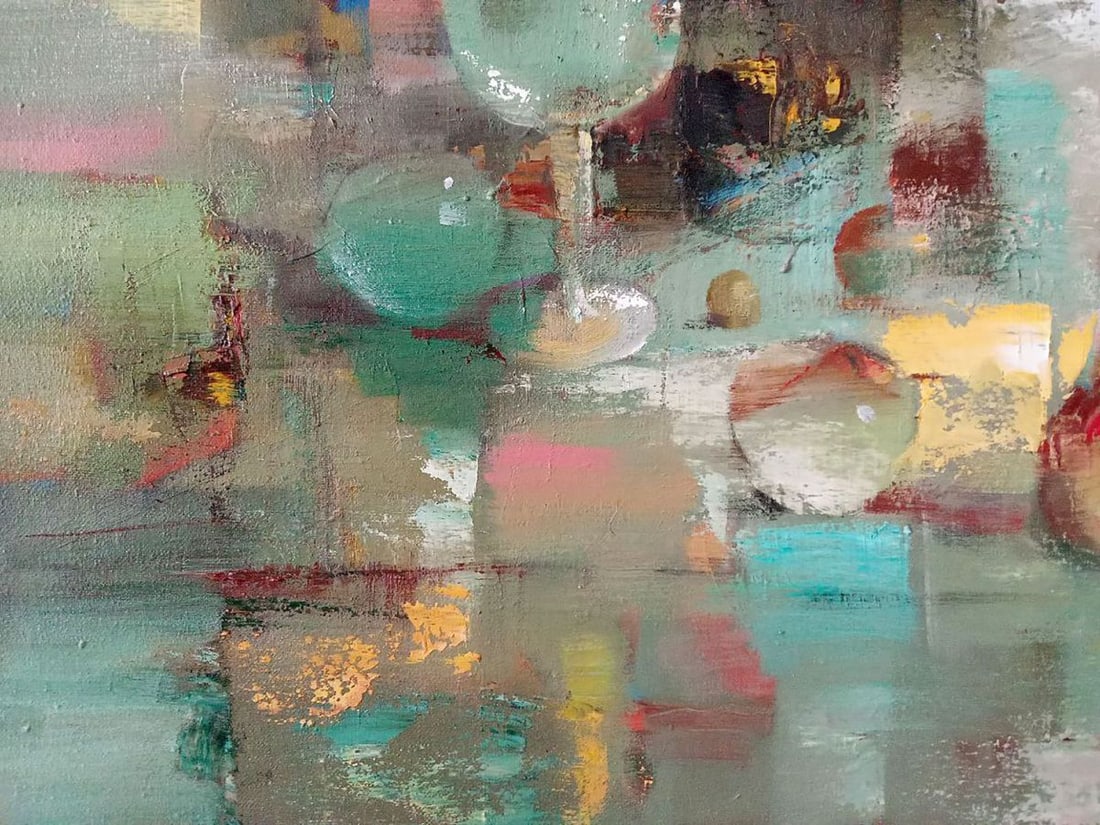 Abstract oil painting Still life Anatoly Borisovich Tarabanov - 3