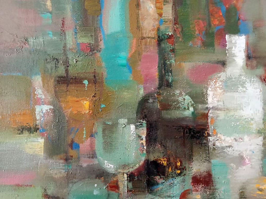 Abstract oil painting Still life Anatoly Borisovich Tarabanov - 4