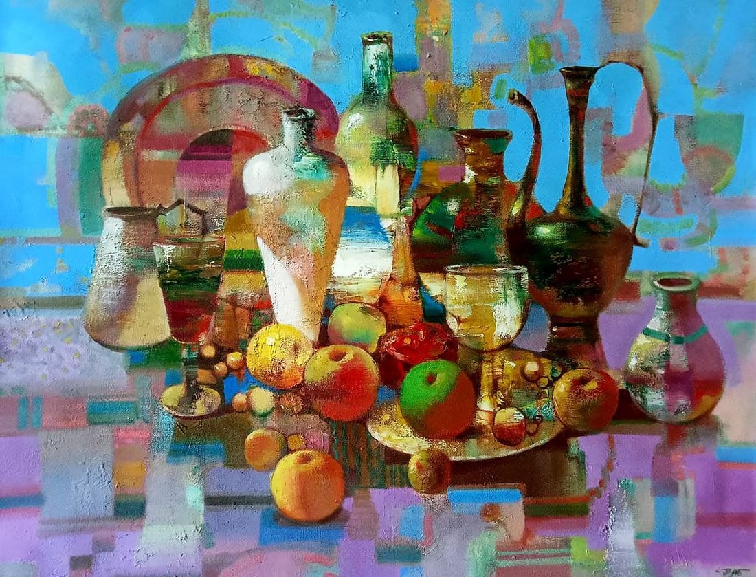 Oil painting Still life Anatoly Borisovich Tarabanov (1 of 7)