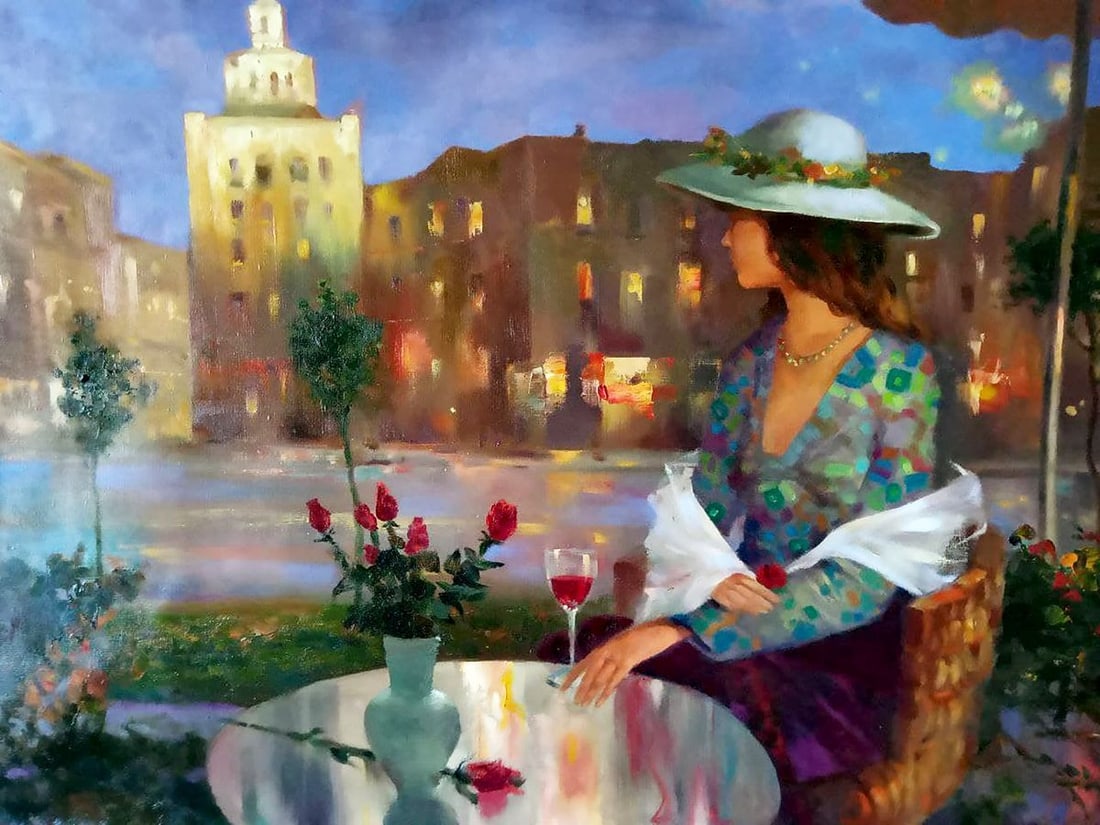 Oil painting Night city Anatoly Borisovich Tarabanov: Title: Oil painting Night city Anatoly Borisovich Tarabanov Description: NoTar 206 *** ABOUT THIS PAINTING *** * TITLE: "Night city" * ARTISTS: Anatoly Borisovich Tarabanov * SIZE: 65x85