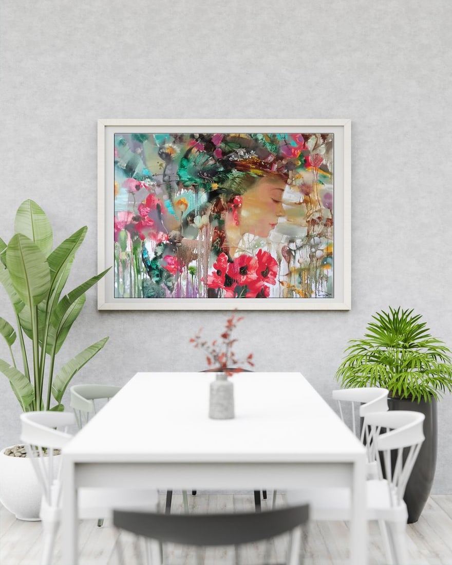 Oil painting Flora Anatoly Borisovich Tarabanov - 3