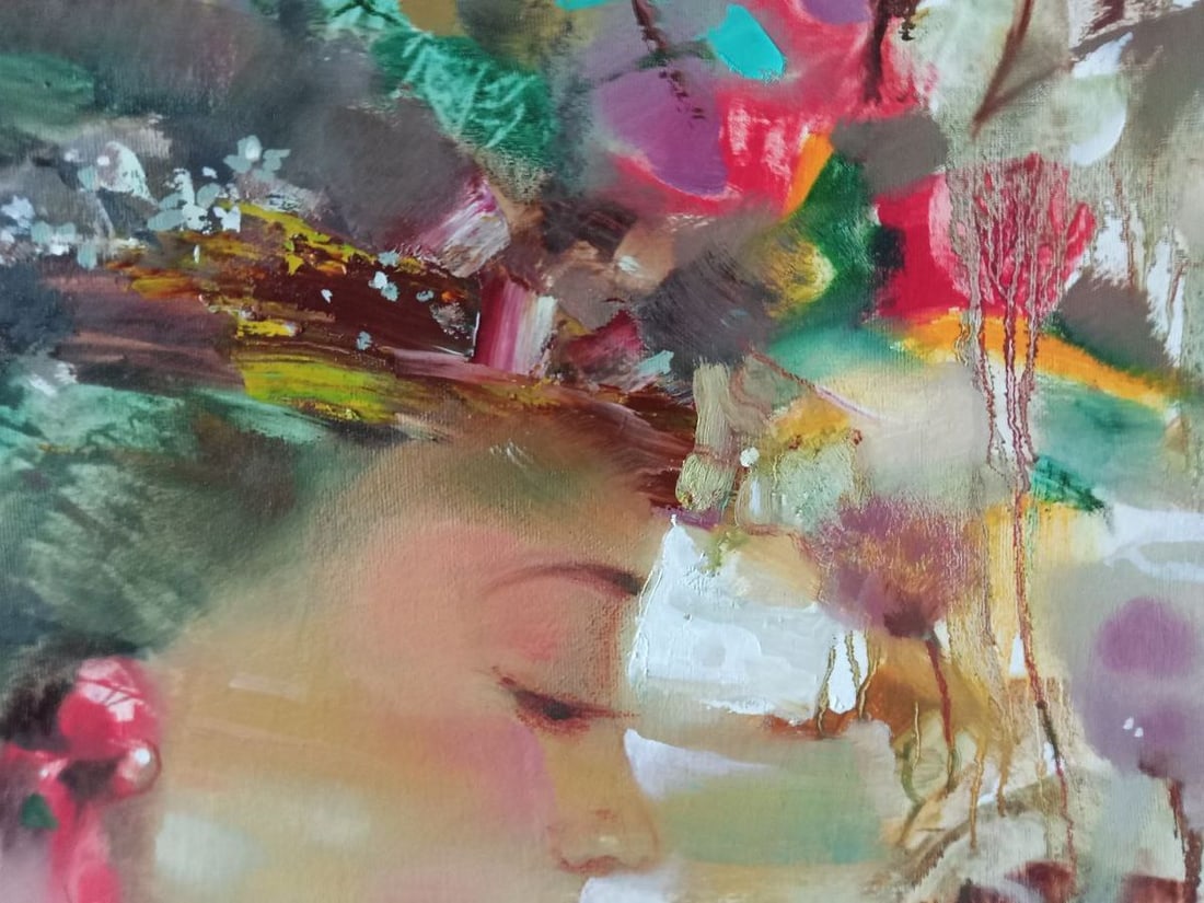 Oil painting Flora Anatoly Borisovich Tarabanov - 5
