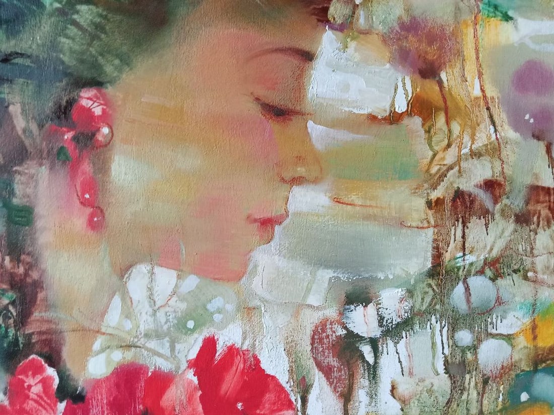 Oil painting Flora Anatoly Borisovich Tarabanov - 8
