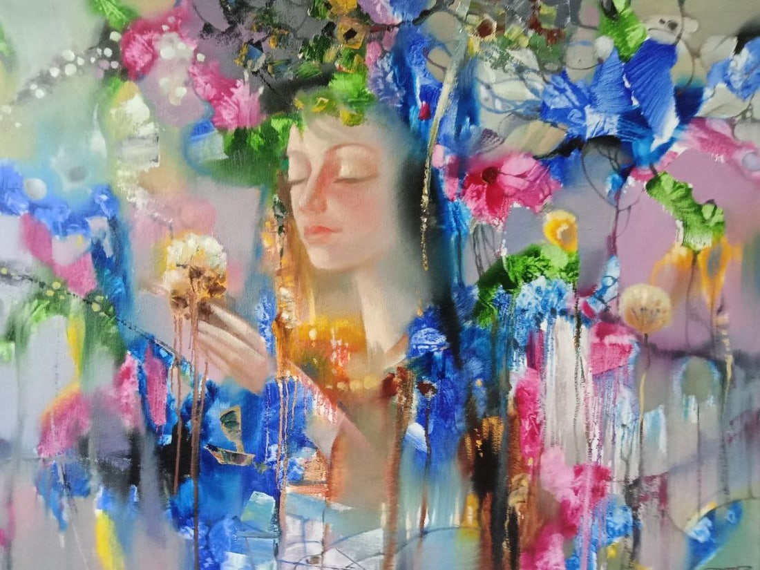 Oil painting Aromas of spring Anatoly Borisovich Tarabanov: Title: Oil painting Aromas of spring Anatoly Borisovich Tarabanov Description: NoTar 259 *** ABOUT THIS PAINTING *** * TITLE: "Aromas of spring" * ARTISTS: Anatoly Borisovich Tarabanov * SIZE: 70x90