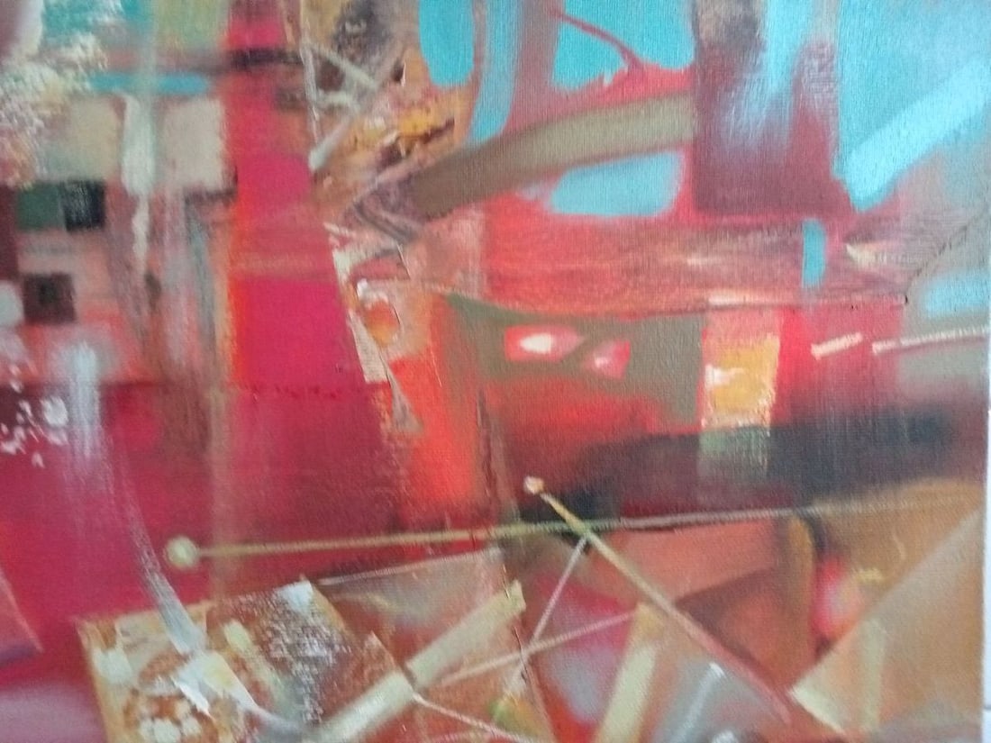 Oil painting Dialog Anatoly Borisovich Tarabanov - 5