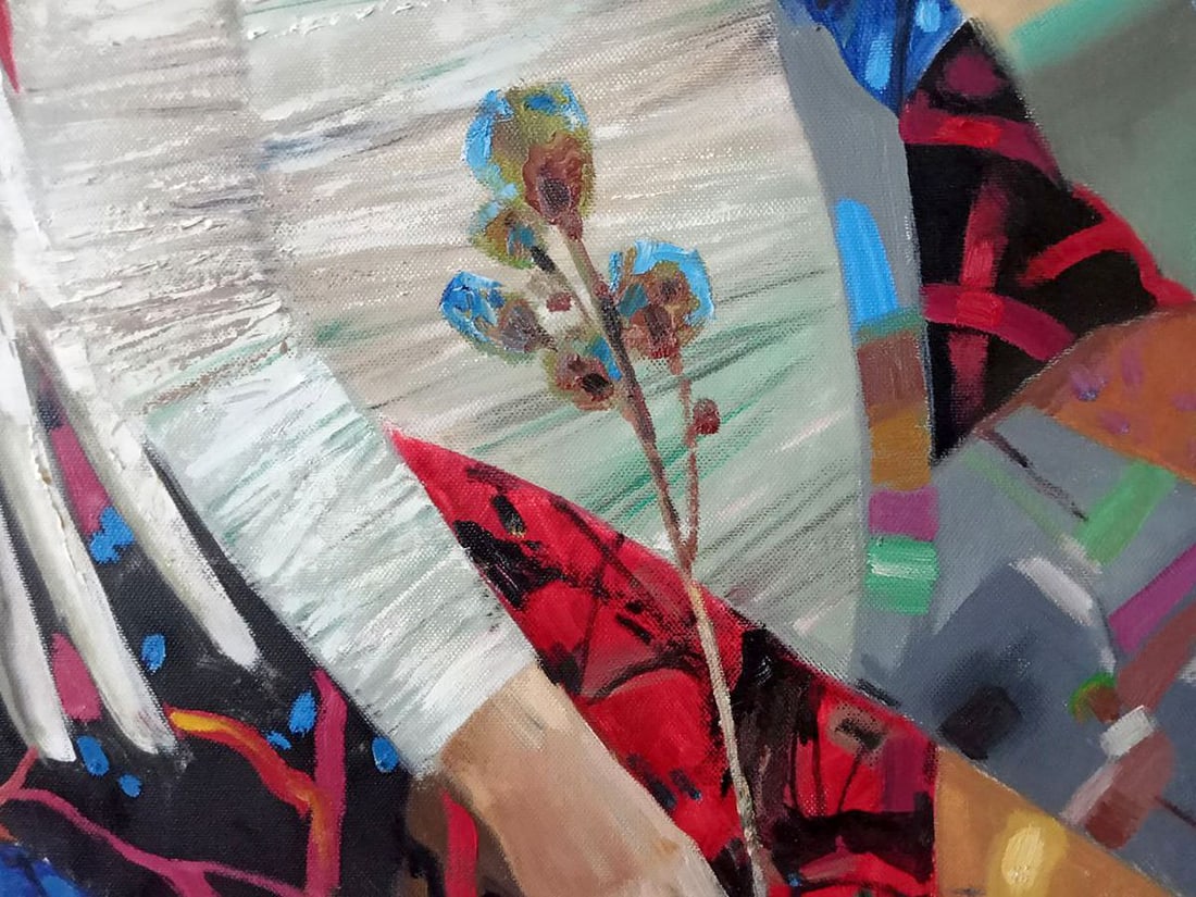 Abstract oil painting Nostalgia Anatoly Borisovich Tarabanov - 5