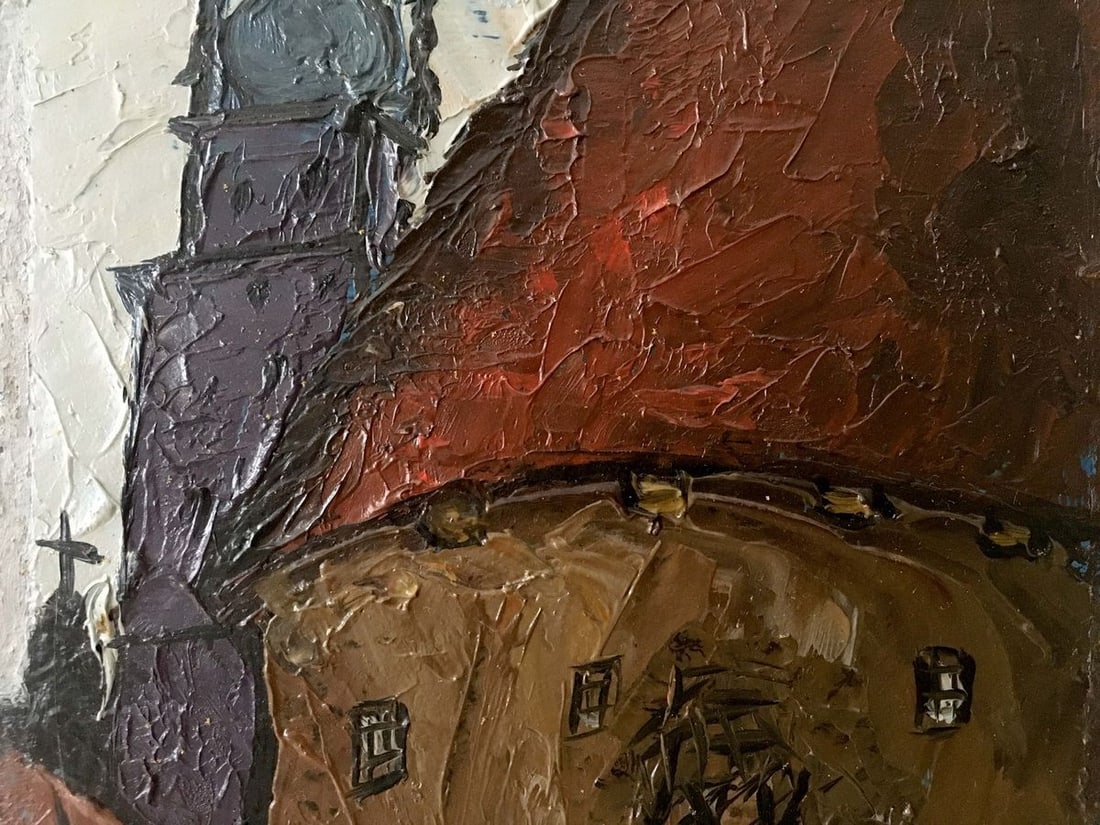 Oil painting Church landscape Litvin Vitaliy Sviridovich - 3