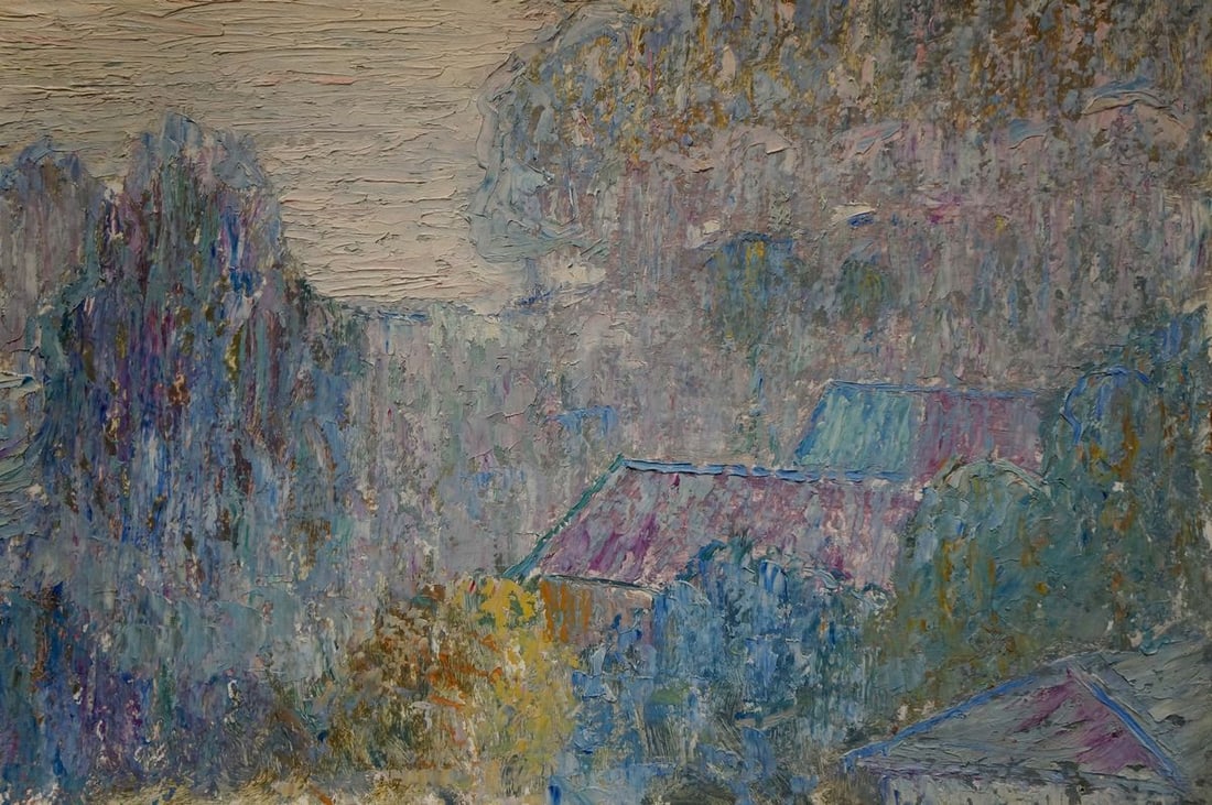 Oil painting Natural landscape Mandrikova - Donchik Nadezhda Alekseevna - 5