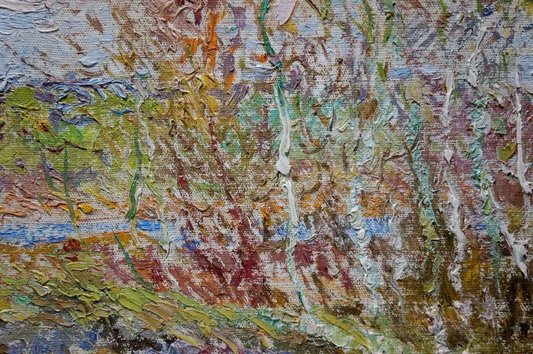 Oil painting Natural landscape Sevastyanov Viktor Grigorievich - 6