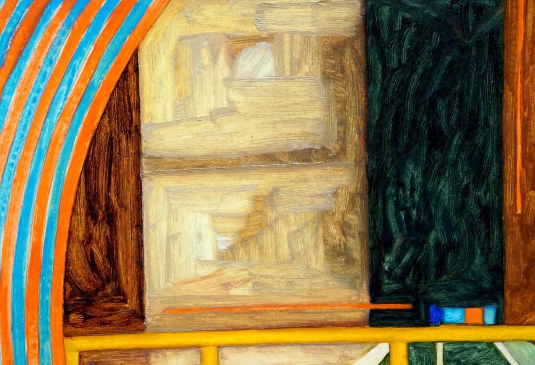 Abstract oil painting Care Pitsykevych Eugene - 3