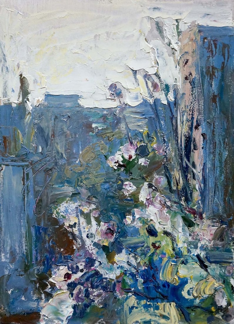 Oil painting City view Klimenko Alexander Ivanovich: Title: Oil painting City view Klimenko Alexander Ivanovich Description: NoVerns 834 *** ABOUT THIS PAINTING *** * TITLE: "City view" * ARTISTS: Klimenko Alexander Ivanovich * SIZE: 41x30 cm/'16.14x11.