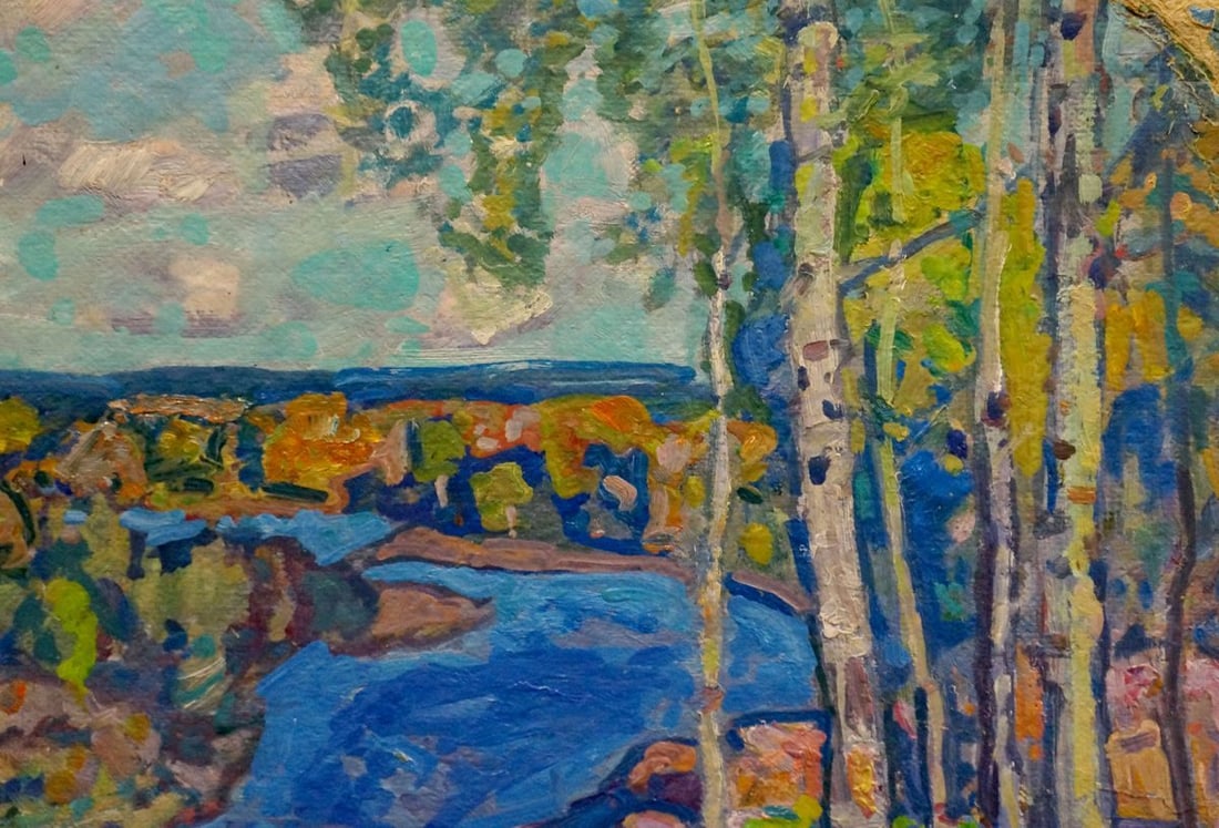 Oil painting Natural landscape Gaiduk Viktor Kirillovich - 4