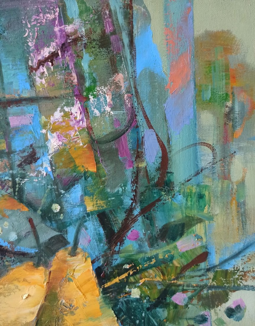 Abstract oil painting Still life Anatoly Borisovich Tarabanov - 5