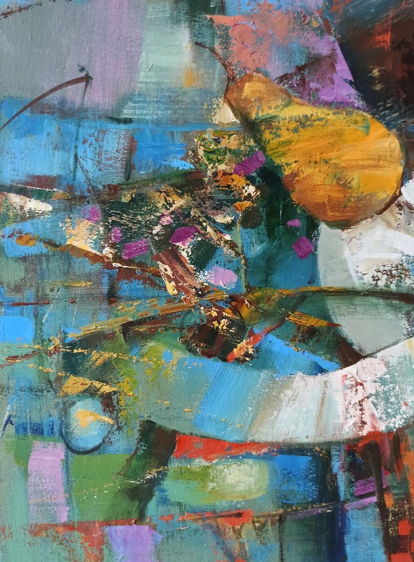 Abstract oil painting Still life Anatoly Borisovich Tarabanov - 9