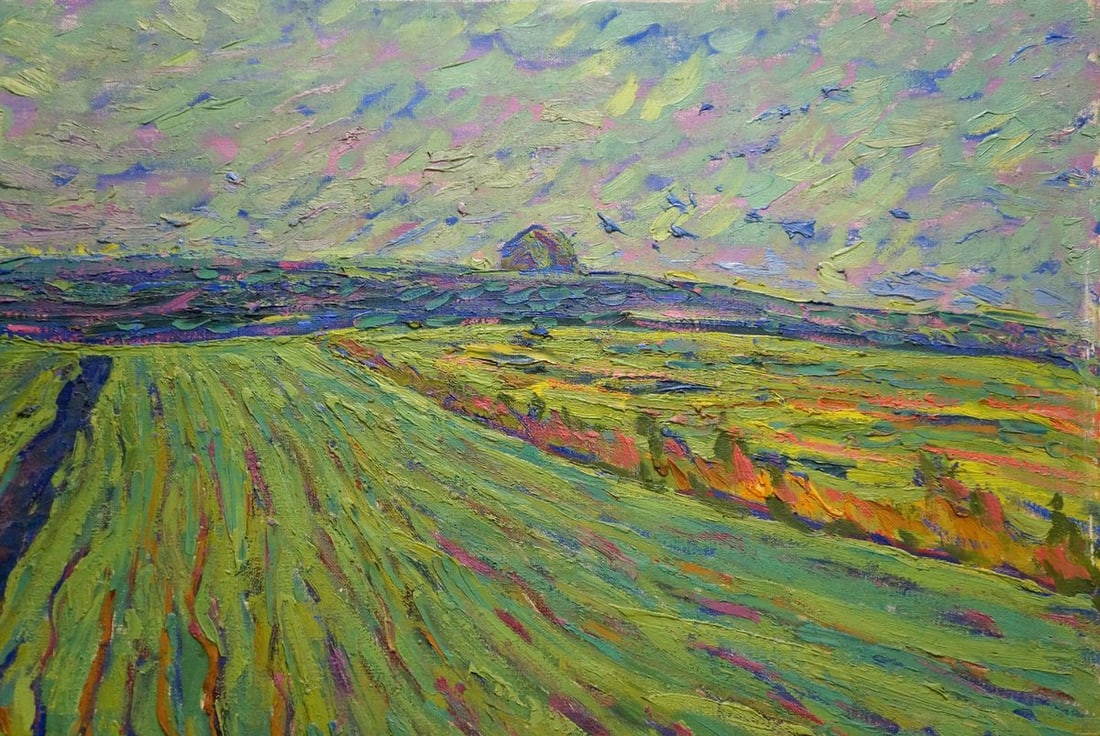Oil painting Fields Chvala Dmitry Andreevich - 4