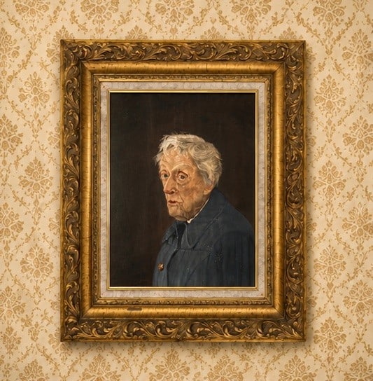 Portrait of an Elderly Man Continental School, late 19th / early 20th century. Oil on canvas, in ... - 10