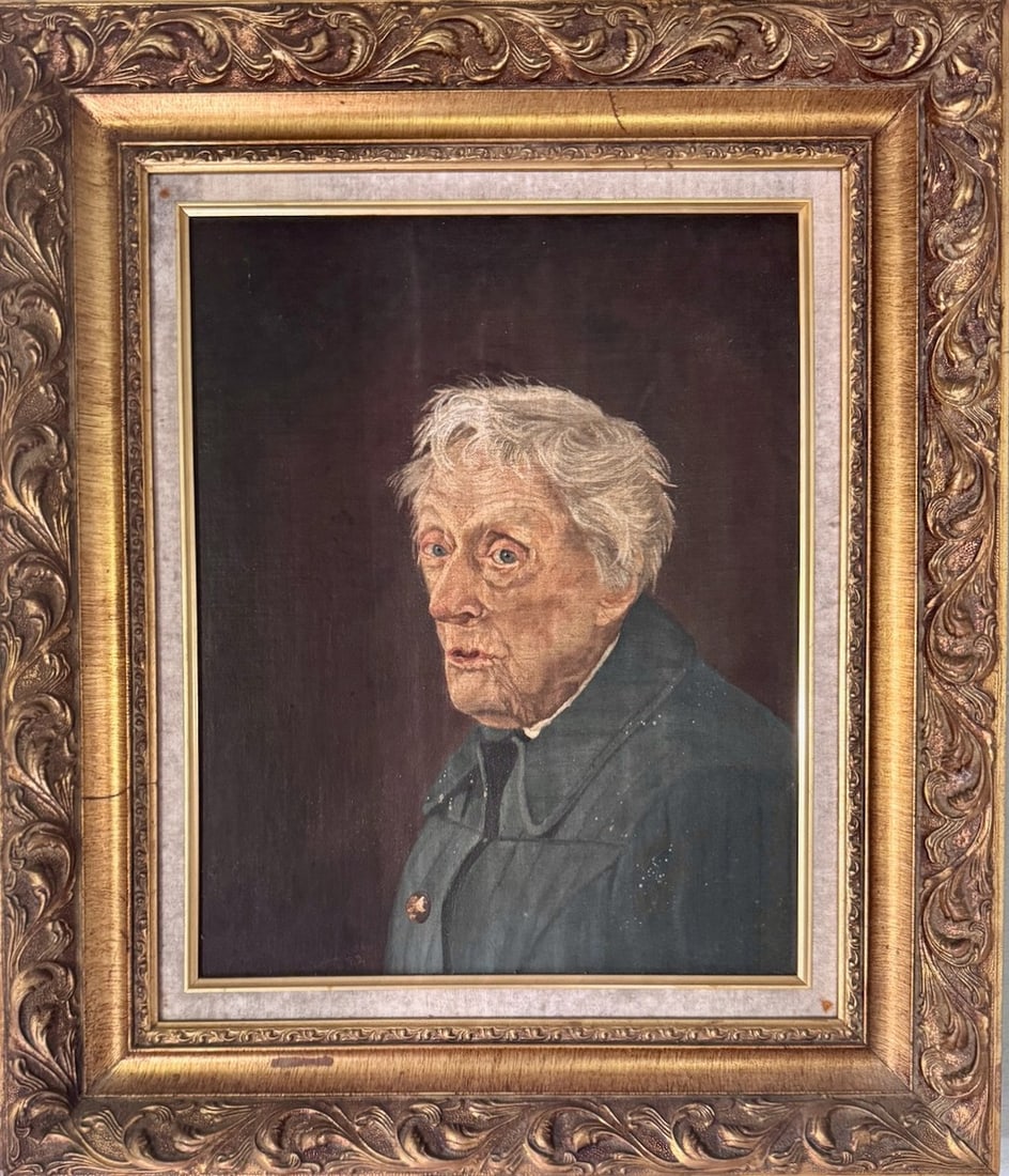 Portrait of an Elderly Man Continental School, late 19th / early 20th century. Oil on canvas, in ... - 2