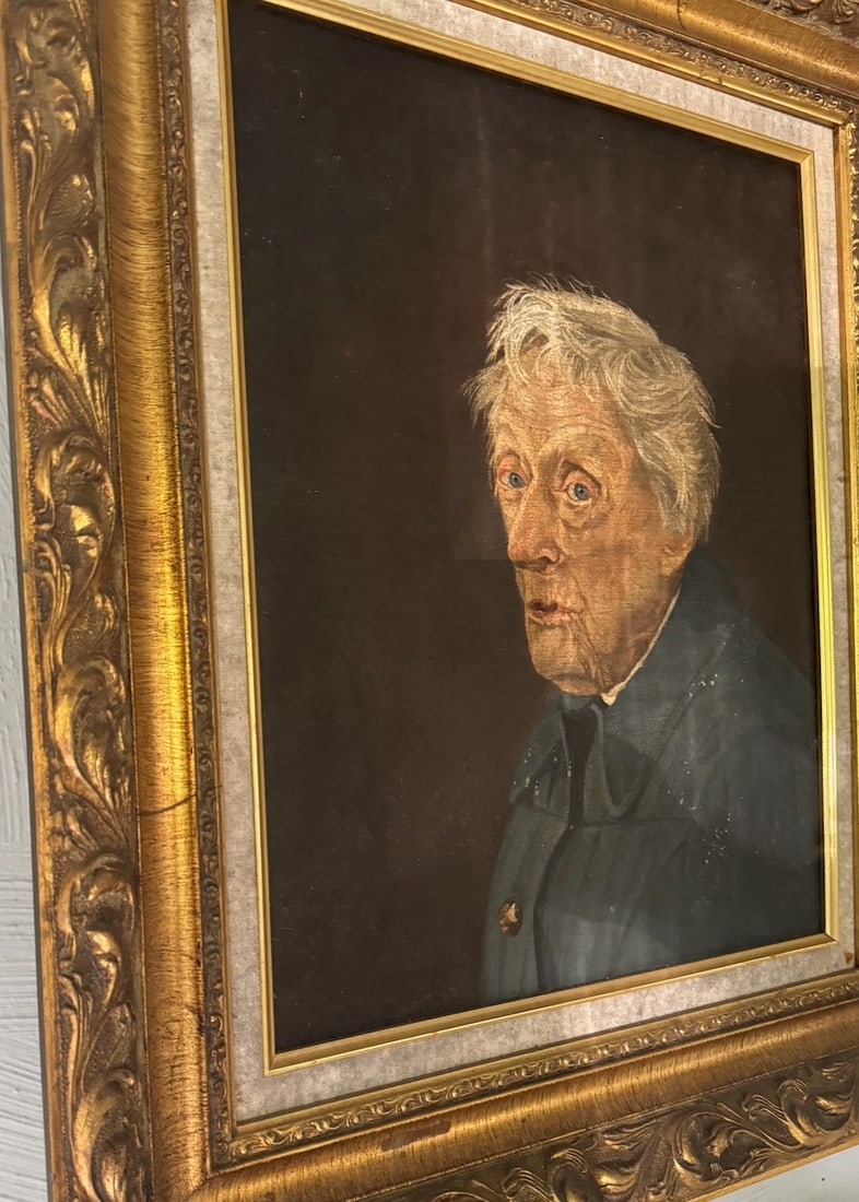 Portrait of an Elderly Man Continental School, late 19th / early 20th century. Oil on canvas, in ... - 3