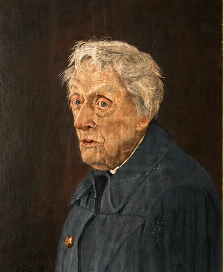 Portrait of an Elderly Man Continental School, late 19th / early 20th century. Oil on canvas, in ... - 4
