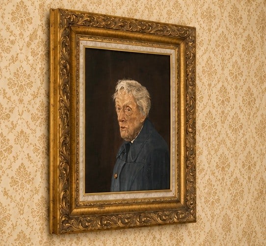 Portrait of an Elderly Man Continental School, late 19th / early 20th century. Oil on canvas, in ... - 9