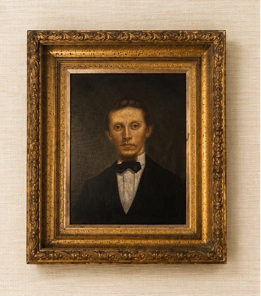 19th Century American School Portrait of a Gentleman - 3