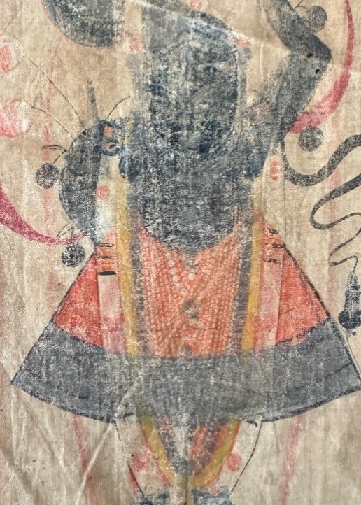 Antique Nathdwara Painting of Shrinathji (Krishna), Framed - 3 of 3 - 5