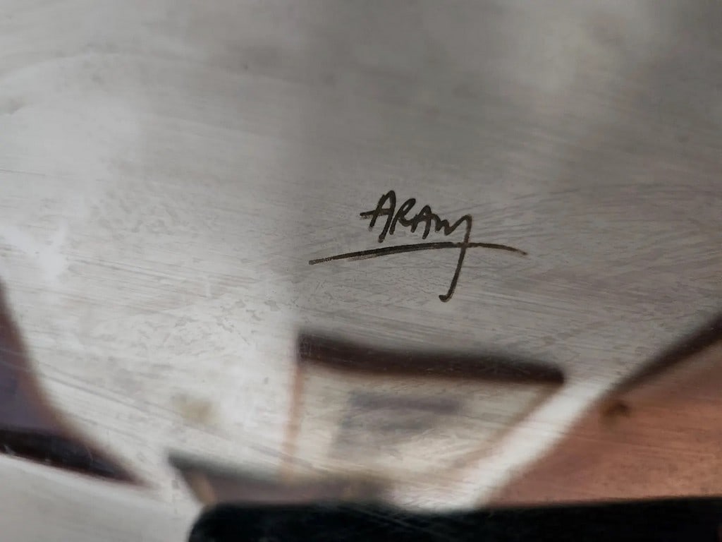 Large Michael Aram Coral Reef Platter Silver-Tone Serving Tray. - 7