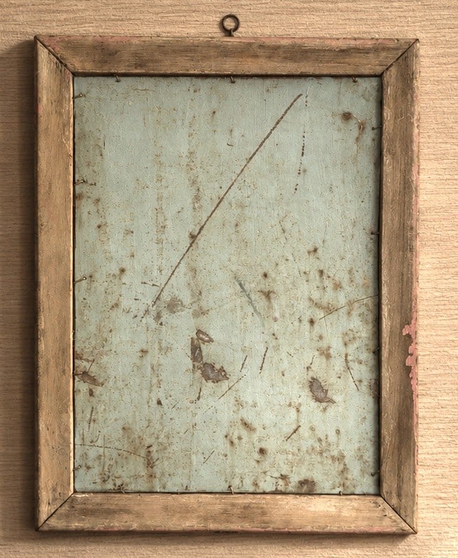 Vintage Indian Hand-Painted Portrait Photograph of a Lady in Original Frame. - 5