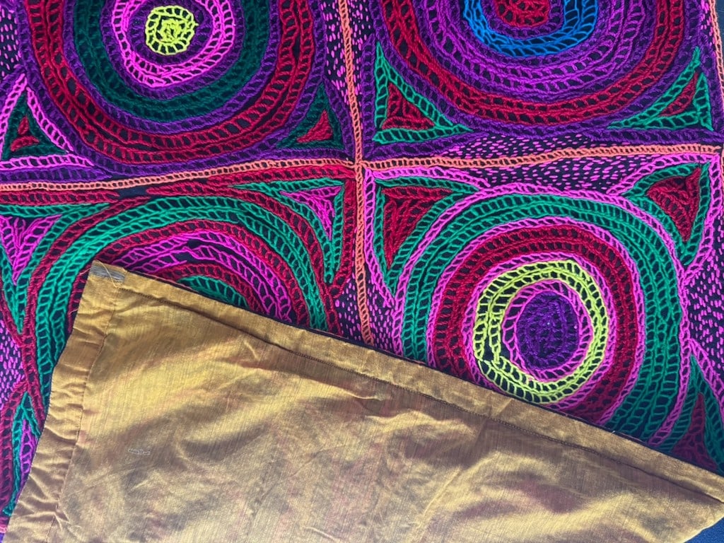 Kashmiri Gujjar-Bakarwal Nomadic Embroidered Wall Hanging. 1 of 3. - 7