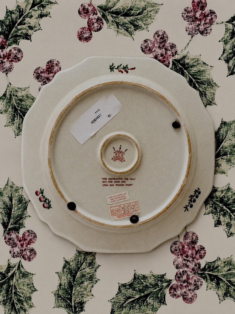 Duke of Gloucester Pattern Dinner Plates Vista Alegre, Portugal, for Mottahedeh, 20th Century Gla... - 3