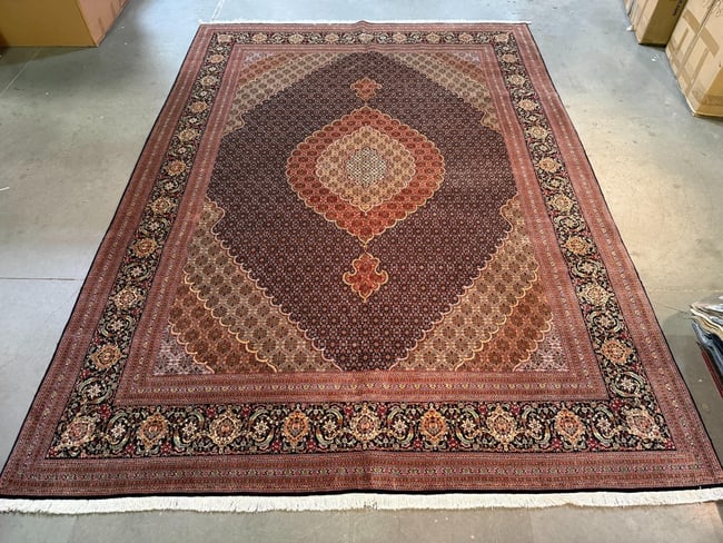Authentic Fine Persian Tabriz 8.4x11.5 - 11