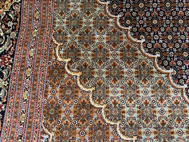 Authentic Fine Persian Tabriz 8.4x11.5 - 12