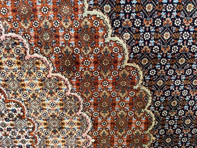 Authentic Fine Persian Tabriz 8.4x11.5 - 13