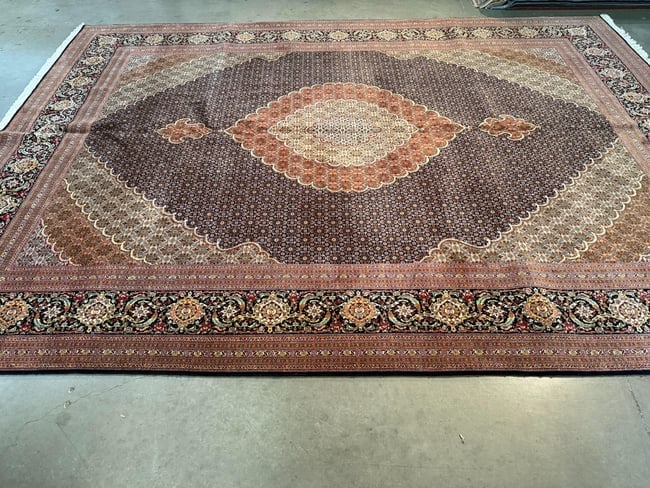 Authentic Fine Persian Tabriz 8.4x11.5 - 2